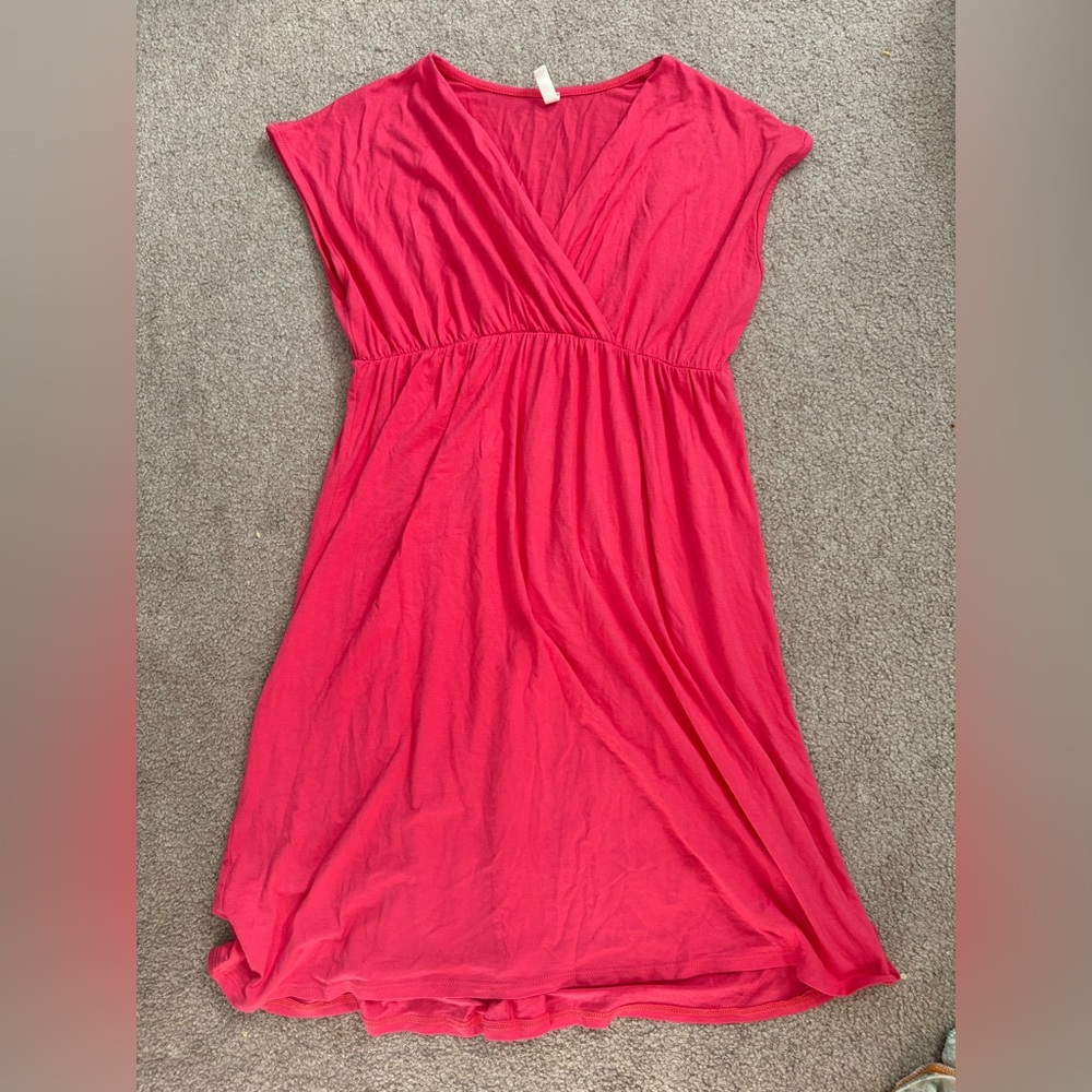 Pinkblush Vibrant Pink Midi Dress